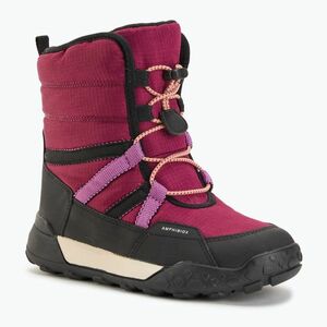 Gyerek hótaposó Geox Trekkyup ABX dark raspberry/black (Trekkyup ABX J46M7F0FU50CP89B) kép