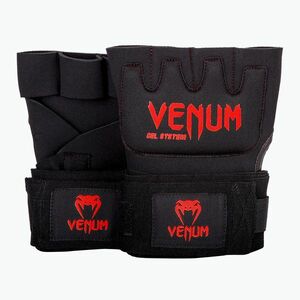 Venum Gel Kontact Quick Wraps belső kesztyű fekete/piros (Gel Kontact Quick Wraps VENUM-0181-100) kép