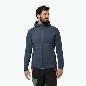 Férfi Jack Wolfskin Baiselberg Baiselberg Hooded Fz fleece melegítőfelső (Baiselberg Hooded 1710541_C0412_A06) kép