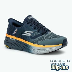 Férfi cipő SKECHERS Max Cushioning Premier 2.0 navy/orange (Max Cushioning Premier 2.0 220526 NVOR) kép