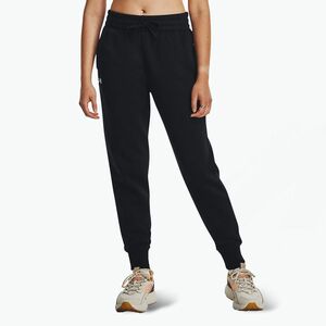 Under Armour Rival Fleece női nadrág sötét fekete/fehér (Rival Fleece Joggers 1379438-001) kép
