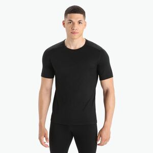 Férfi Icebreaker 200 Oasis Crewe thermo póló fekete (200 Oasis Crewe IB1045090011) kép