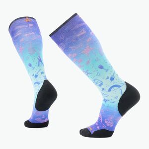 Sízokni Smartwool Ski Targeted Cushion Nature Doodles Print OTC capri (Ski Targeted Cushion Nature Doodles Print OTC 02486-810) kép