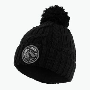 Férfi téli sapka Pitbull Beanie Snow Crew black (Beanie Snow Crew 6190099000) kép
