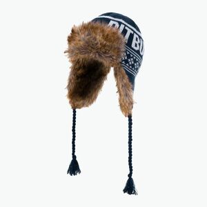 Férfi téli sapka Pitbull Beanie Mission Bay dark navy (Beanie Mission Bay 614005590001) kép