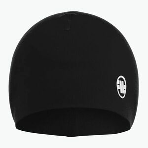 Férfi téli sapka Pitbull Beanie Small Logo II black/white (Beanie Small Logo II 4430019001) kép