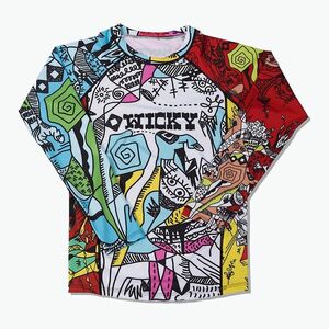Rashguard longsleeve MANTO Wicky Rashguard multicolor (Wicky Rashguard MNR912_BLK) kép