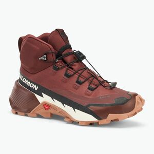 Női túracipő Salomon Cross Hike MID GTX 2 bitter chocolate/ mocha mousse (Cross Hike MID GTX 2 L47060800) kép