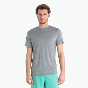Férfi túrapóló icebreaker Merino 125 Cool-Lite Sphere III SS Tee metro heather (Merino 125 Cool-Lite Sphere III SS Tee IB0A56ZM0161) kép