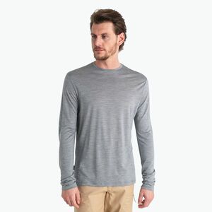 Férfi hosszú ujjú túrafelső icebreaker Merino 125 Cool-Lite Sphere III LS Tee metro heather (Merino 125 Cool-Lite Sphere III LS Tee IB0A56ZL0161) kép