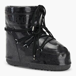 Női hótaposó Moon Boot Icon Low Glitter black (Icon Low Glitter 80D1409440-N001) kép