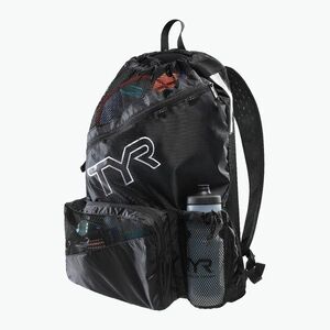 TYR Elite Team Mesh 40 l úszószatyor fekete (Elite Team Mesh 40L LBMSHELT_001) kép