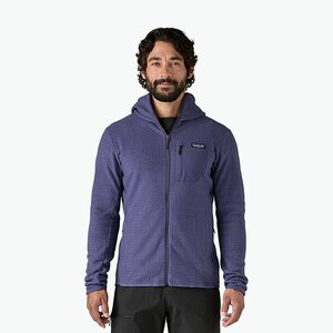 Férfi Patagonia R1 Air Full-Zip trekking pulóver solstice lila (R1 Air Full-Zip 40255) kép