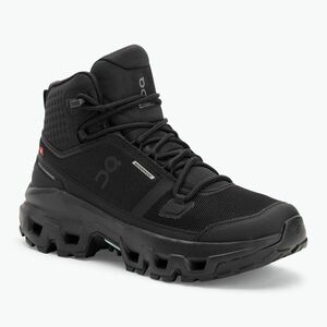 Női On Cloudrock Mid vízálló fekete/fekete cipő (Cloudrock Mid Waterproof 3WF10131043) kép