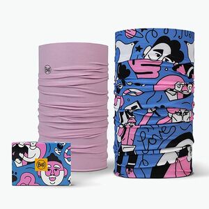 BUFF Coolnet UV Twin Pack Love multifunkcionális heveder (Coolnet UV Twin Pack Love 135972.555.10.00) kép