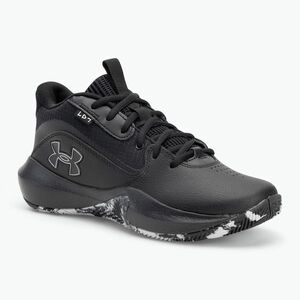 Under Armour Lockdown 7 kosárlabda cipő fekete/fekete/metál ezüst (Lockdown 7 3028512-003) kép