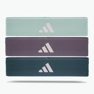 adidas Resistance Band edzőgumi szett 3 db. zöld/ lila/ kék (Resistance Band ADTB-10711-NL) kép