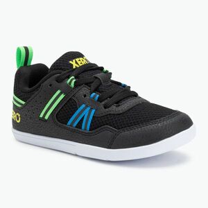 Xero Shoes mezítlábas gyermekcipő Prio fekete/ lime (Prio PROY-BKLM) kép