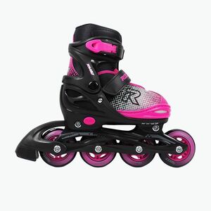 Roces Jokey X Girl gyermek görkorcsolya fekete/rózsaszín (Jokey X Girl 400900) kép