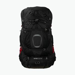 Férfi trekking hátizsák Osprey Aether Plus 100 l fekete (Aether Plus 100 10002889) kép