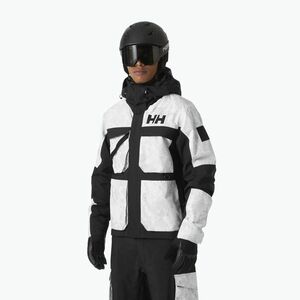 Férfi sí dzseki Helly Hansen Ullr D Heritage Short szürke köd hó camo aop (Ullr D Heritage Short 65978_854) kép