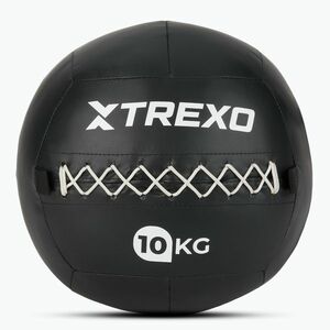 XTREXO falilabda 12 kg fekete (Wall Ball TRX-WLB010) kép