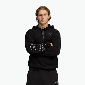 Férfi edzőpulóver PUMA Hyrox Cloudspun Hoodie fekete (Hyrox Cloudspun Hoodie 528578 01) kép