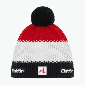 Téli sapka Eisbar Star Pompon SA black/white/ketchup (Star Pompon SA 33172-330) kép