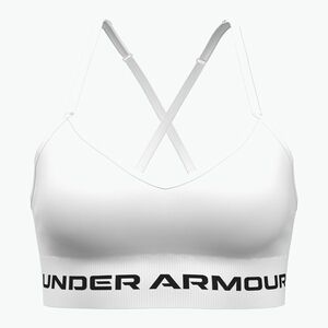 Sportmelltartó Under Armour Vanish Seamless Low white/black (Vanish Seamless Low 1384417-100) kép