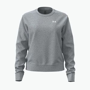 Női pulóver Under Armour Sport Terry Crew mod gray light heather/white (Sport Terry Crew 6011016-011) kép