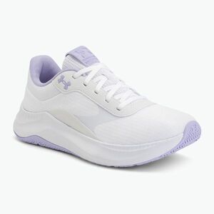 Női edzőcipő Under Armour Aurora 3 white/white/purple crest (Aurora 3 6000760-100) kép