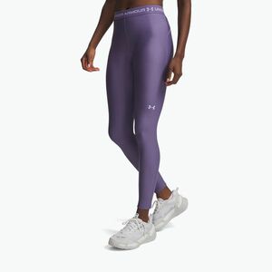 Női sportleggings Under Armour HeatGear purple luxe/purple crest (HeatGear 6010002) kép