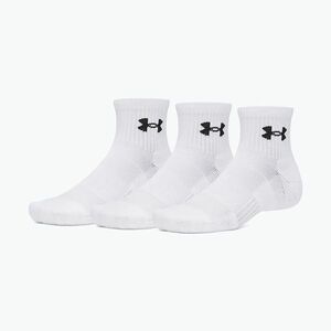 Férfi zokni Under Armour Performance Cotton Qtr 3 pár (Performance Cotton Qtr 6009686-100) kép
