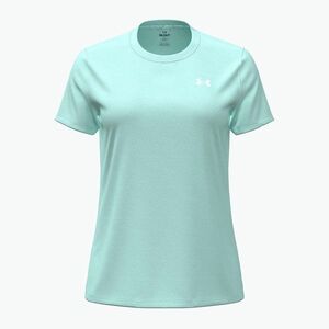 Női edzőpóló Under Armour Tech SSC - Solid refresh mint/white (Tech SSC - Solid 1384231-703) kép