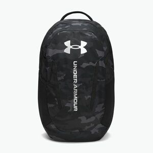 Városi hátizsák Under Armour Hustle 6.0 29 l black/black/metallic silver (Hustle 6.0 1384672-007) kép