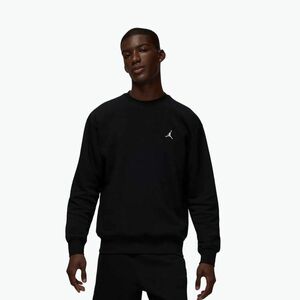 Férfi pulóver Nike Jordan Brooklyn Fleece Crew black/white (Jordan Brooklyn Fleece Crew FV7293-010) kép
