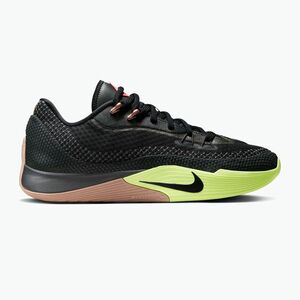 Férfi kosárlabdacipők Nike Street Flare black/light lemon twist/desert dust/black (Street Flare HF0219-004) kép