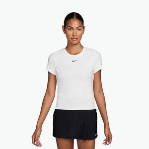 Női teniszpóló Nike Victory Dri-Fit white/black (Victory Dri-Fit IB3776-100) kép