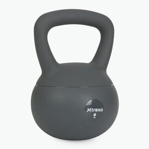 Puha kettlebell XTREXO 4 kg grey (XTO-B5J001-GY) kép