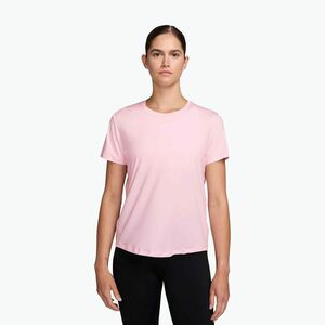 Női póló Nike One Classic Dri-Fit pink foam/white (One Classic Dri-Fit FN2798) kép