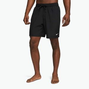 Férfi futó rövidnadrág Nike Form Dri-FIT 7" Unlined Versatile black/white (Form Dri-FIT 7" Unlined Versatile DV9857) kép