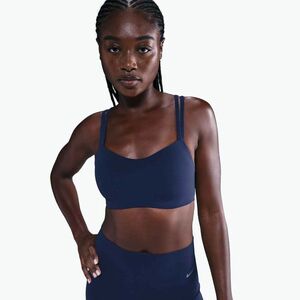 Sportmelltartó Nike Zenvy Strappy midnight navy/white (Zenvy Strappy DO6608-410) kép