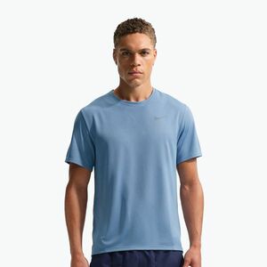 Férfi futópóló Nike Miler Dri-Fit UV work blue (Miler Dri-Fit UV DV9315-486) kép