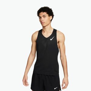 Férfi futópóló Nike AeroSwift Dri-Fit ADV black/summit white (AeroSwift Dri-Fit ADV FN4231) kép