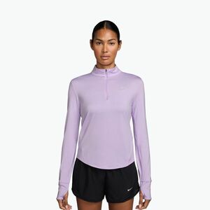 Női hosszú ujjú futófelső Nike Swift Dri-Fit UV 1/4-Zip violet mist (Swift Dri-FIT UV 1/4-Zip HQ0499) kép