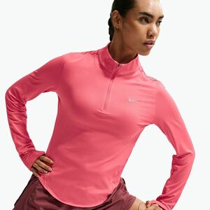 Női hosszú ujjú futófelső Nike Swift Dri-Fit UV 1/4-Zip sea coral (Swift Dri-FIT UV 1/4-Zip HQ0499) kép