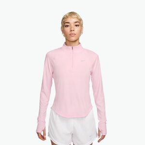 Női futófelső Nike Tempo Swoosh Run Dri-Fit 1/4-Zip pink foam/white (Tempo Swoosh Run Dri-Fit 1/4-Zip HV2842) kép