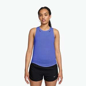 Női futópóló Nike AeroSwift Dri-Fit ADV Singlet sapphire/black (AeroSwift Dri-Fit ADV Singlet IF1252) kép