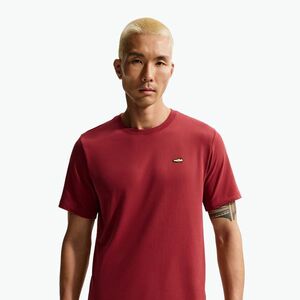 Férfi futópóló Nike Retro Run Dri-Fit team crimson (Tempo IH4414-613) kép