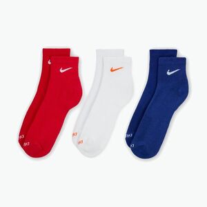 Zoknik Nike Everyday Plus Cushioned Ankle 3 pár multi-color/996 (Everyday Plus Cushioned Ankle SX6890) kép